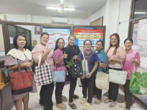 การส่งเสริมการใช้ถุงผ้าแทนถุงพลาสติก ขององค์การบริหารส่วนตำบลหนองกุง ประจำปี 2567