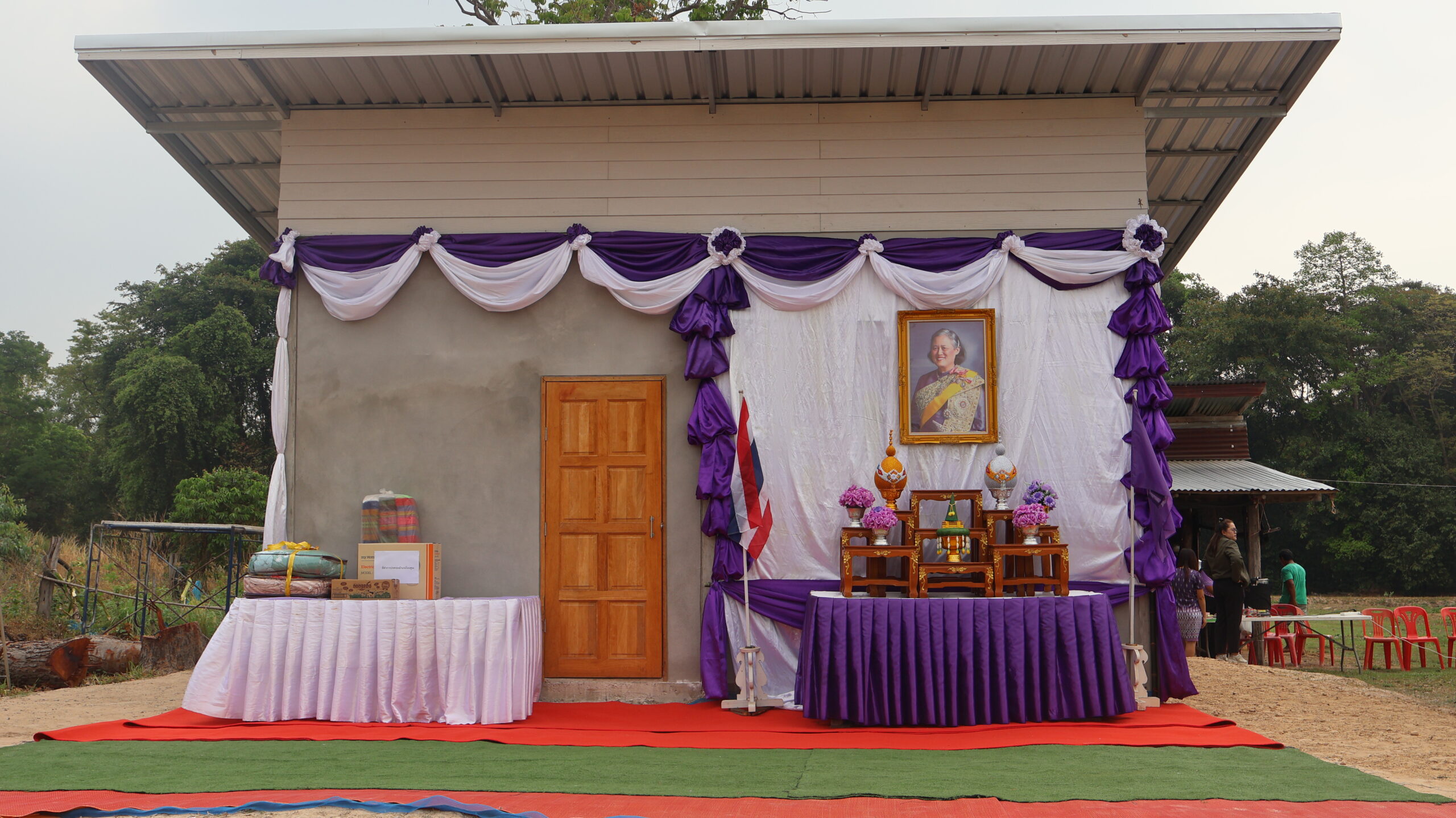 พิธีมอบบ้านตามโครงการสร้าง/ซ่อมแซมให้กับผู้ยากไร้ ผู้พิการ