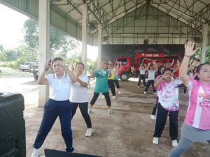 โครงส่งเสริมการออกกำลังกายด้วยการเต้นแอลโนบิก เพื่อสุขภาพดีและสะสมแคลอรี่ ผ่าน Application CCC วันที่ 22 กันยายน 2569